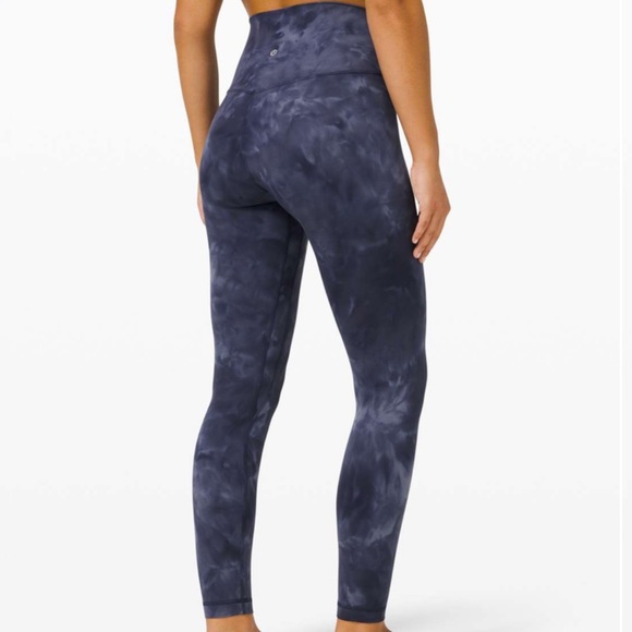 Lululemon Align 25” Diamond Dye Blue - Picture 2 of 7